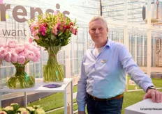 Rob van Marrewijk of Florensis with additional focus on summer flowers from seed. Florensis supplies among others the Lisianthus, Ranunculus, Campanula, Matricaria, Snapdragons and Brassicas.